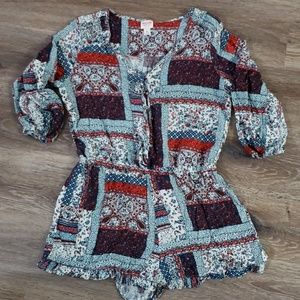 Patchwork romper